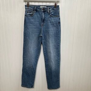 Hidden BK1448ST Straight Leg Jeans Ankle Length 27” Inseam Women’s Size 27